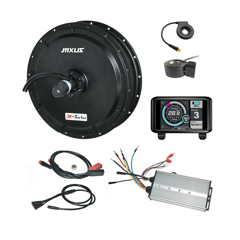 Electric Motorcycle Conversion Kit 72V - MXUS Elektrische Fiets 135mm Motorfiets 72V