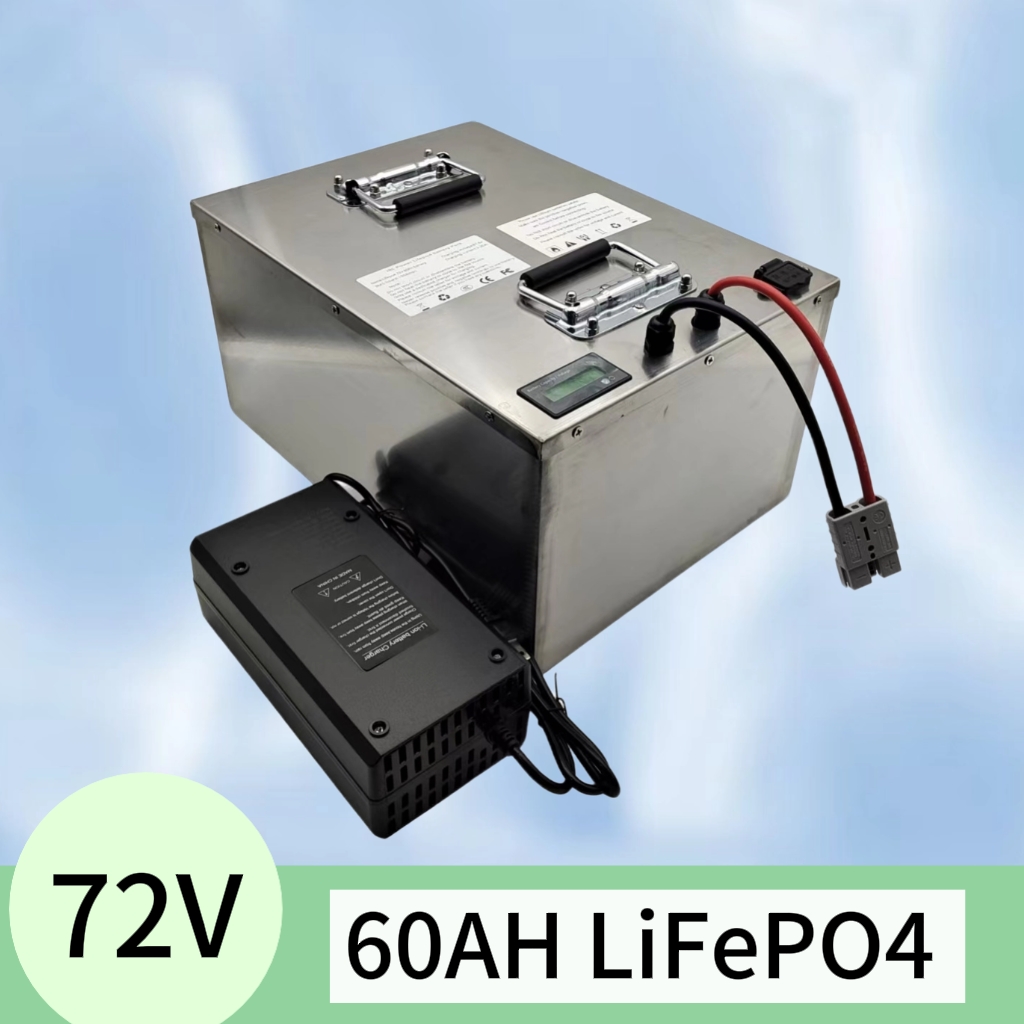 72V 60Ah Lifepo4 Battery Pack - 72V 60Ah 60A Lithium Lifepo4 Oplaadbare