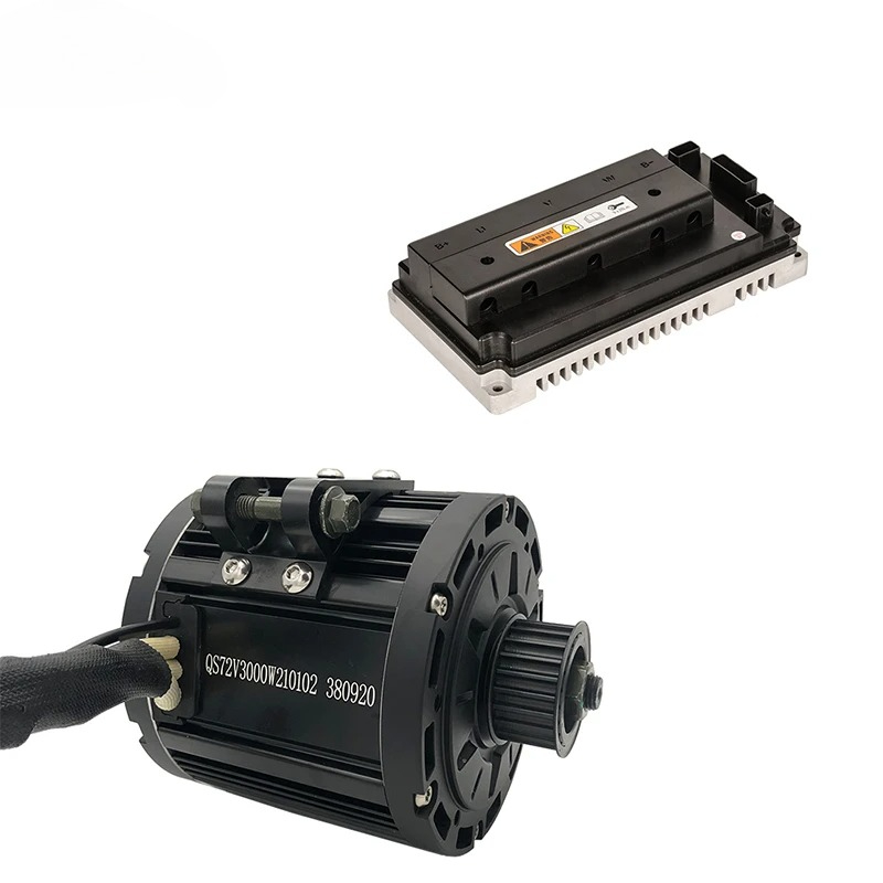 Mid Drive Motor Kit 72V 3000W - QS138 3000W piek 9KW 72V 100KPH