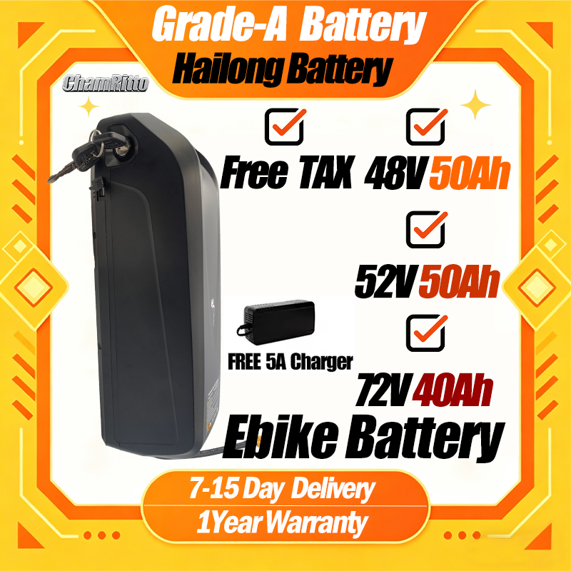 60V 30Ah Electric Scooter Battery - 48V 50AH 52V 36V 30AH E-bike