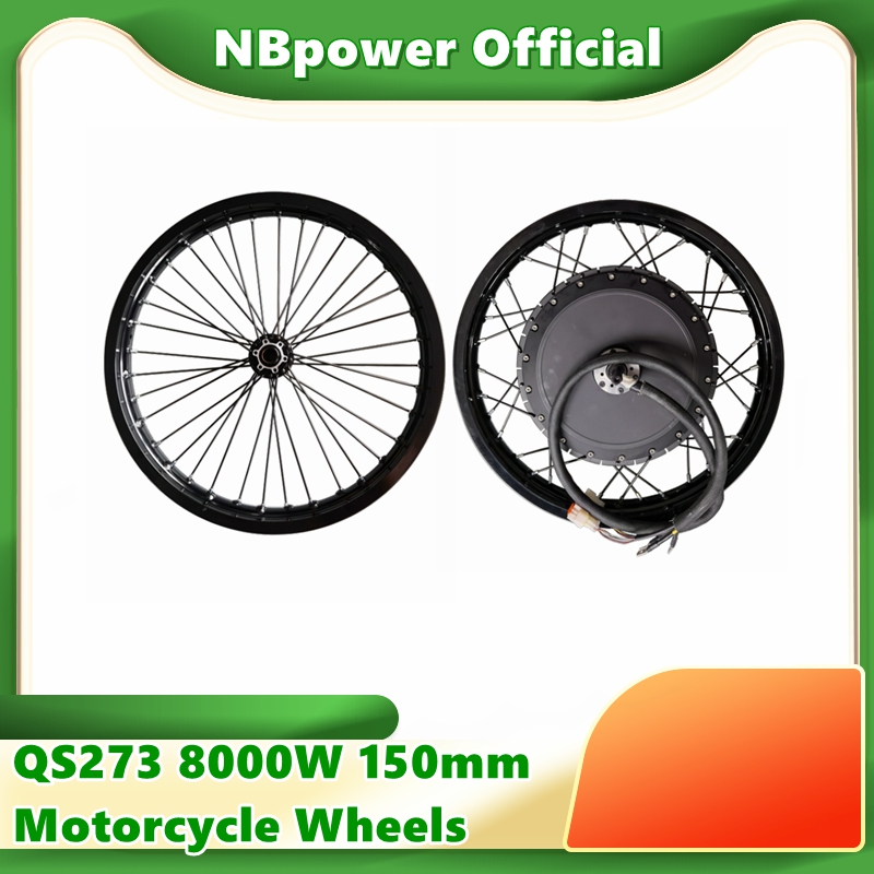 Qs273 Hub Motor 8000W 72V - QS273 40h v3 motorfiets 17'' 18
