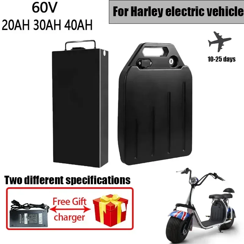 60V 20Ah-40AH2000W Elektrische - 60V 30Ah Electric Scooter Battery recensie en prijs