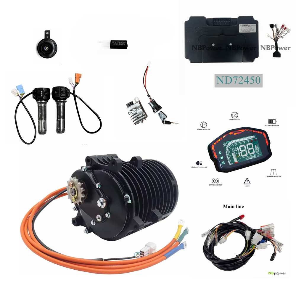QS 138 3000W V3 70H Mid Drive  - Mid Drive Motor Kit 72V 3000W recensie en prijs