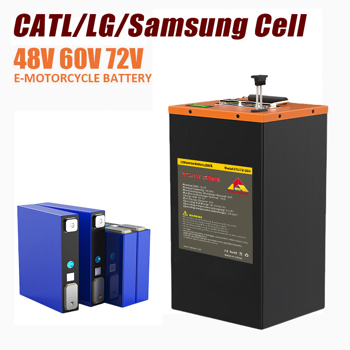 Aangepaste 48V 60V 72 Volt 72v - 72V 60Ah Lifepo4 Battery Pack recensie en prijs
