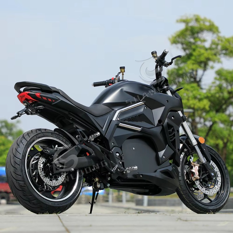 Fabrieks prijs Shawloong SL-DM - 72V 5000W Electric Motorcycle recensie en prijs