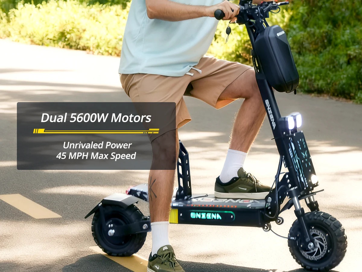 GT7 Elektrische Scooter voor V - 60V 5600W Dual Motor Electric Scooter recensie en prijs