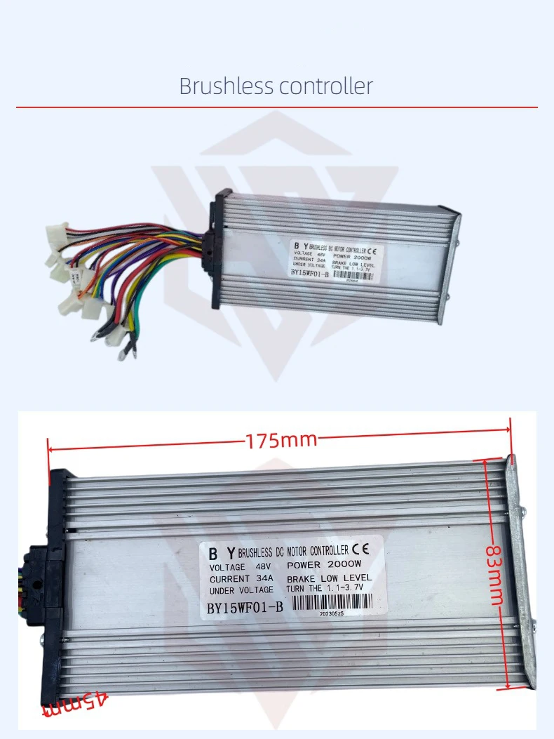 3000W 60V/72V High Power Elekt - Electric Motorcycle Conversion Kit 72V recensie en prijs