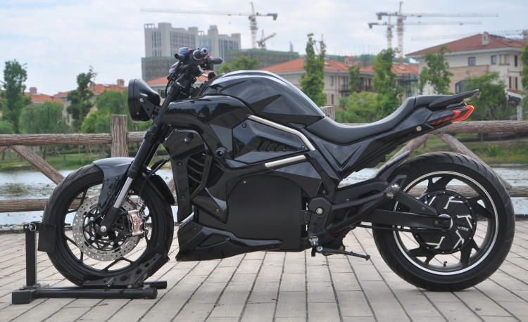 Hoge snelheid 5000W tot 10000W - 72V 5000W Electric Motorcycle recensie en prijs