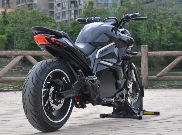 Hoge snelheid 5000W tot 10000W - 72V 5000W Electric Motorcycle recensie en prijs