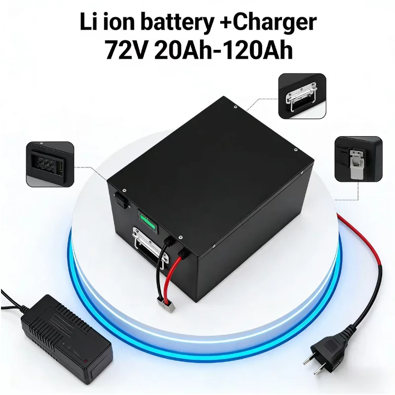 17S 60V lithium-ionbatterijpak - 60V 30Ah Electric Scooter Battery recensie en prijs