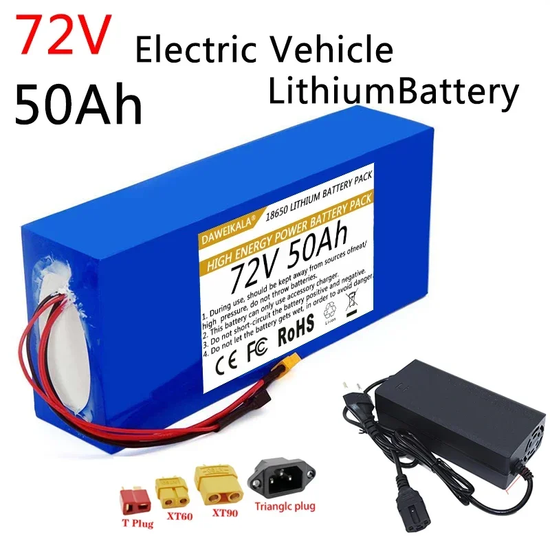 72V 18650 Batterijpakket 50Ah  - 60V 30Ah Electric Scooter Battery recensie en prijs