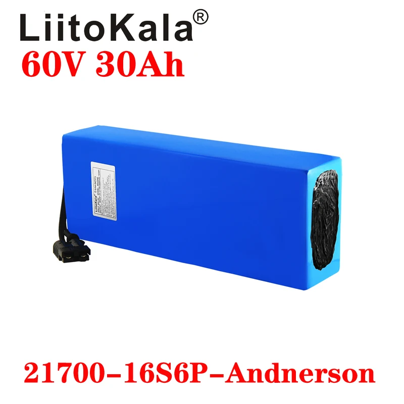 Liitokala 60V 30ah 16S 6P Elek - 60V 30Ah Electric Scooter Battery recensie en prijs