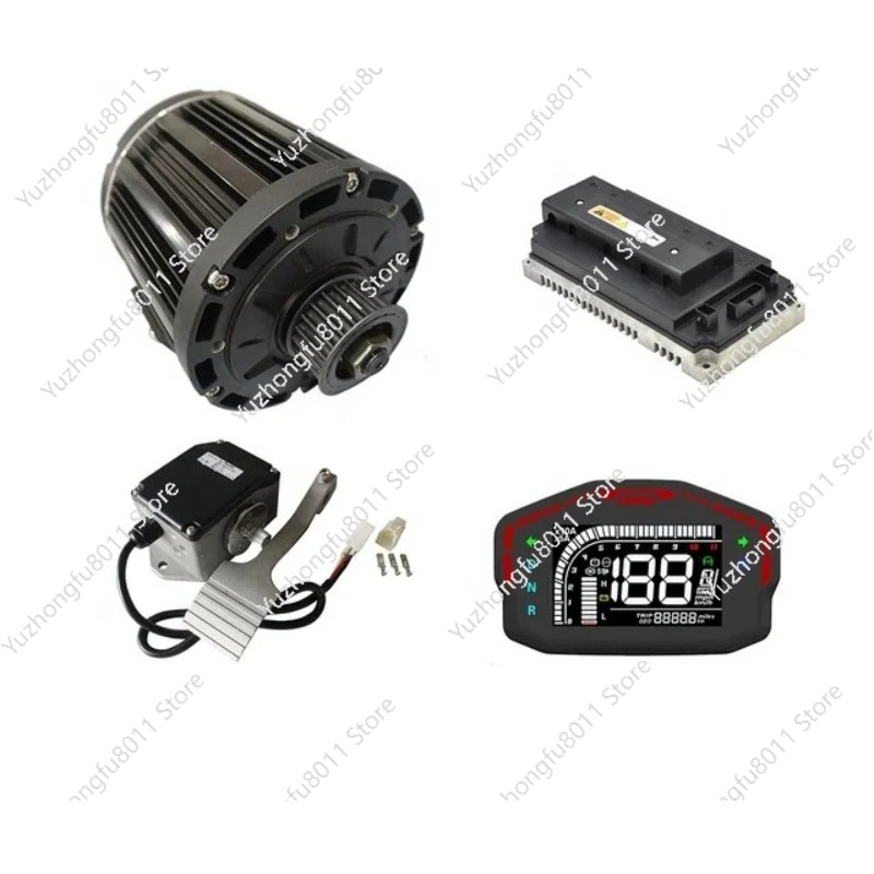 3000W Mid Drive Borstelloze DC - Mid Drive Motor Kit 72V 3000W recensie en prijs