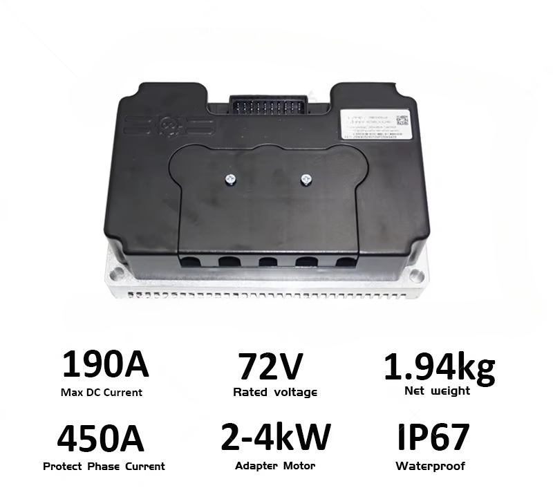 QSMOTOR 205 3000 W V3 Borstell - Electric Motorcycle Conversion Kit 72V recensie en prijs
