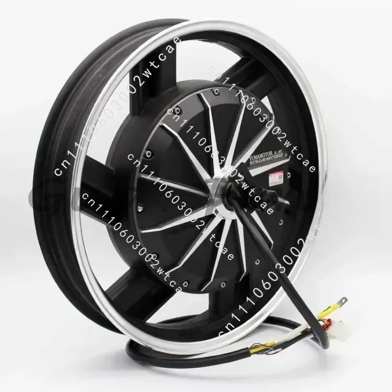 17 inch 3000W 72V elektrische  - Electric Motorcycle Conversion Kit 72V recensie en prijs