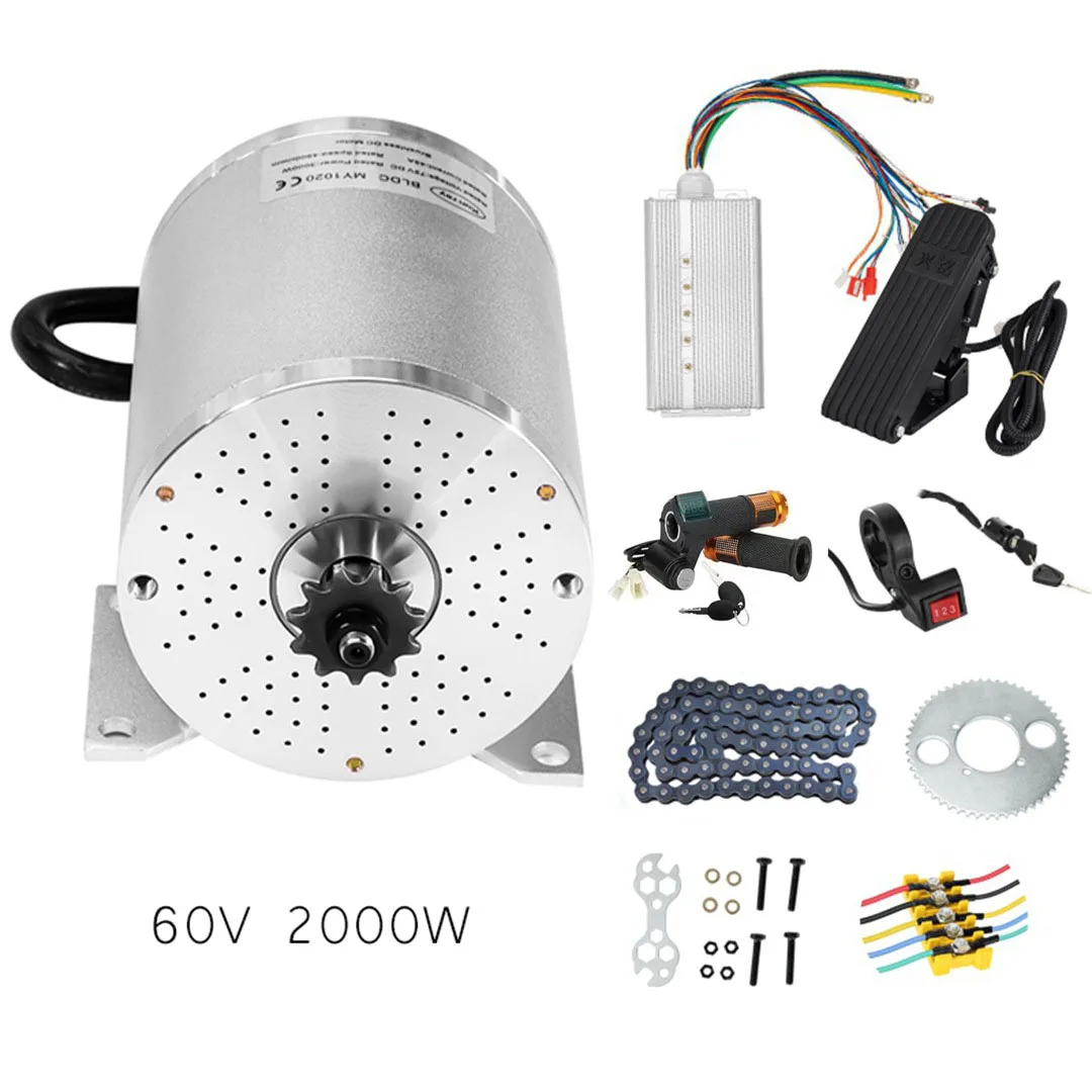 Conversie Elektrische Motorfie - Electric Motorcycle Conversion Kit 72V recensie en prijs