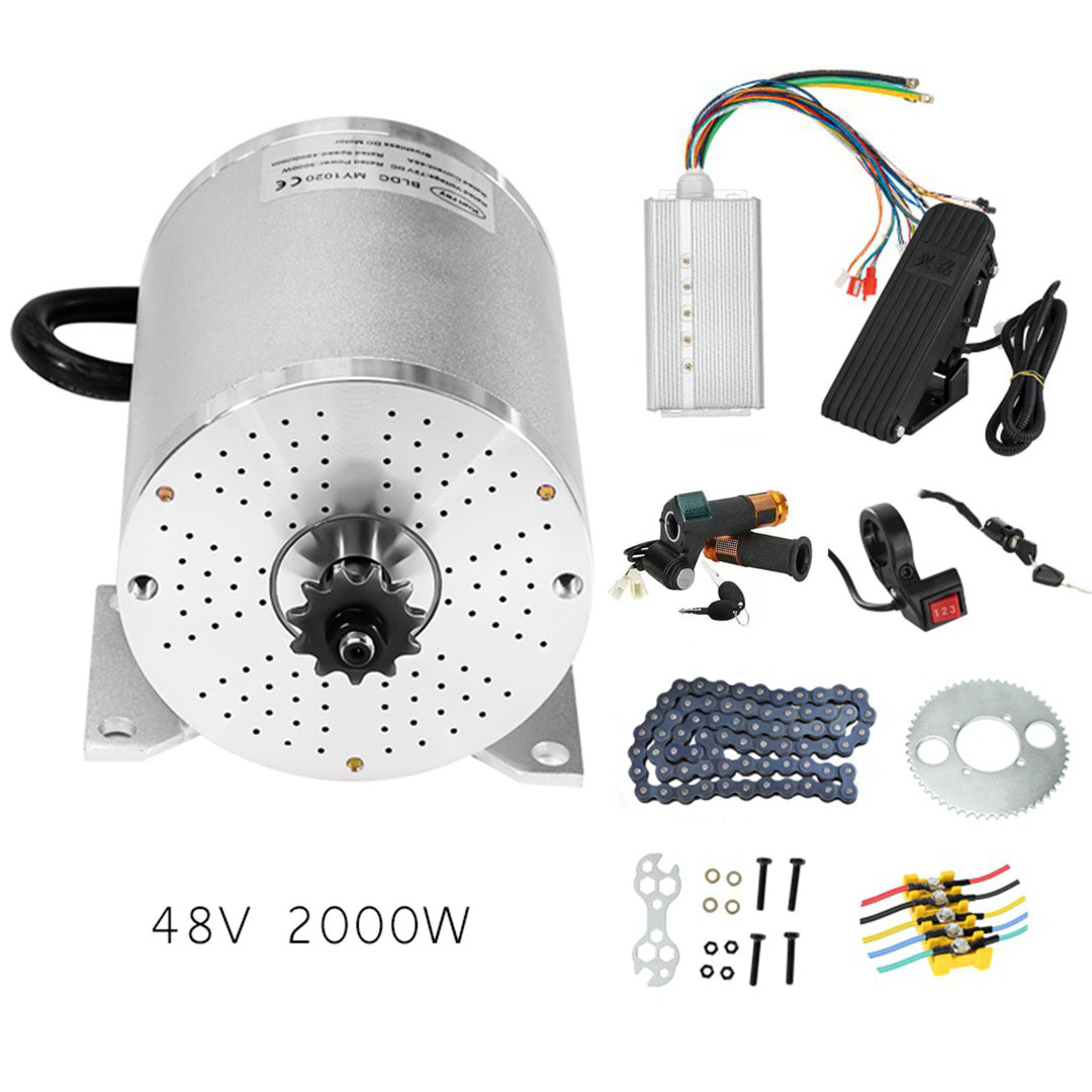 Conversie Elektrische Motorfie - Electric Motorcycle Conversion Kit 72V recensie en prijs